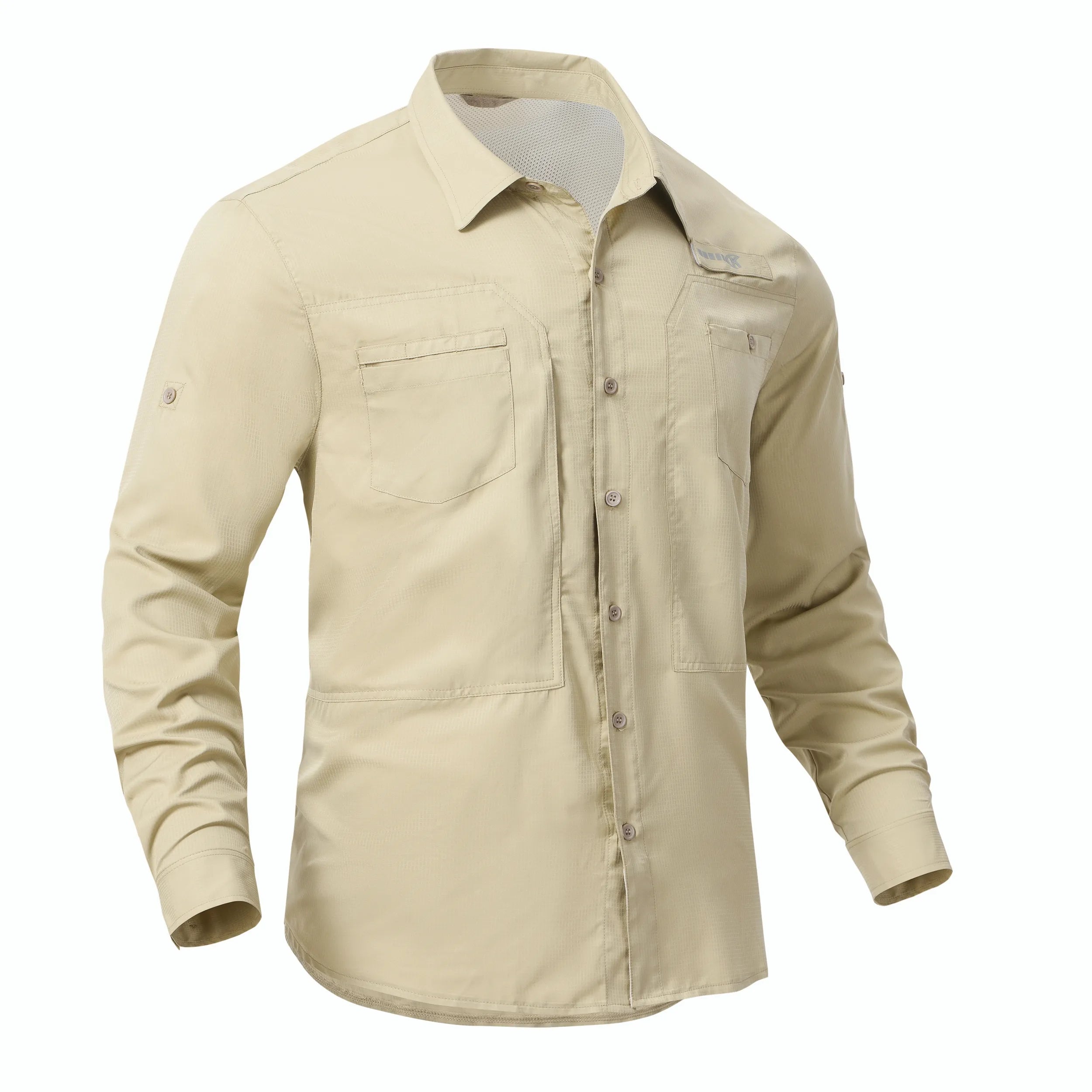 Chemise cargo manches longues - Aventure, Pêche et randonnée