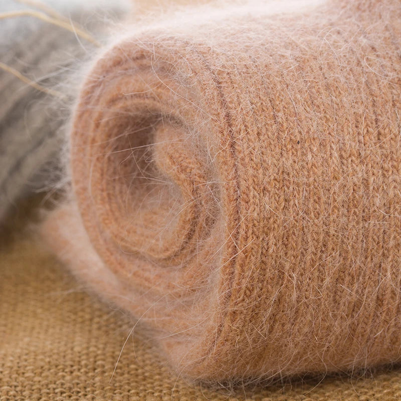 4 paires de Chaussettes Thermiques en Laine pour femme - Douceur SUPRÊME