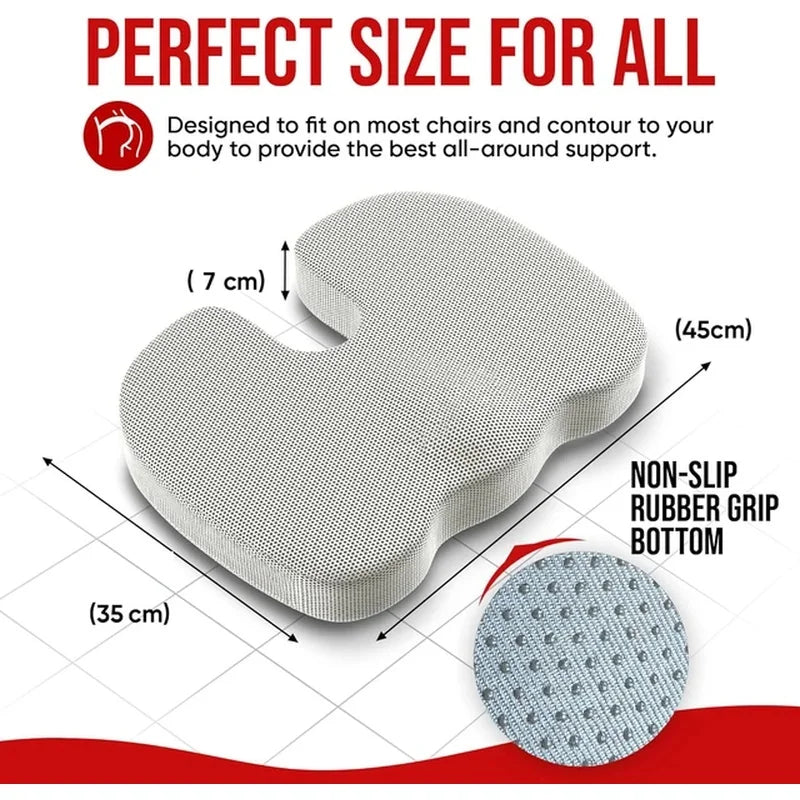 Coussin de Chaise Orthopédique en Mousse à Mémoire de Forme