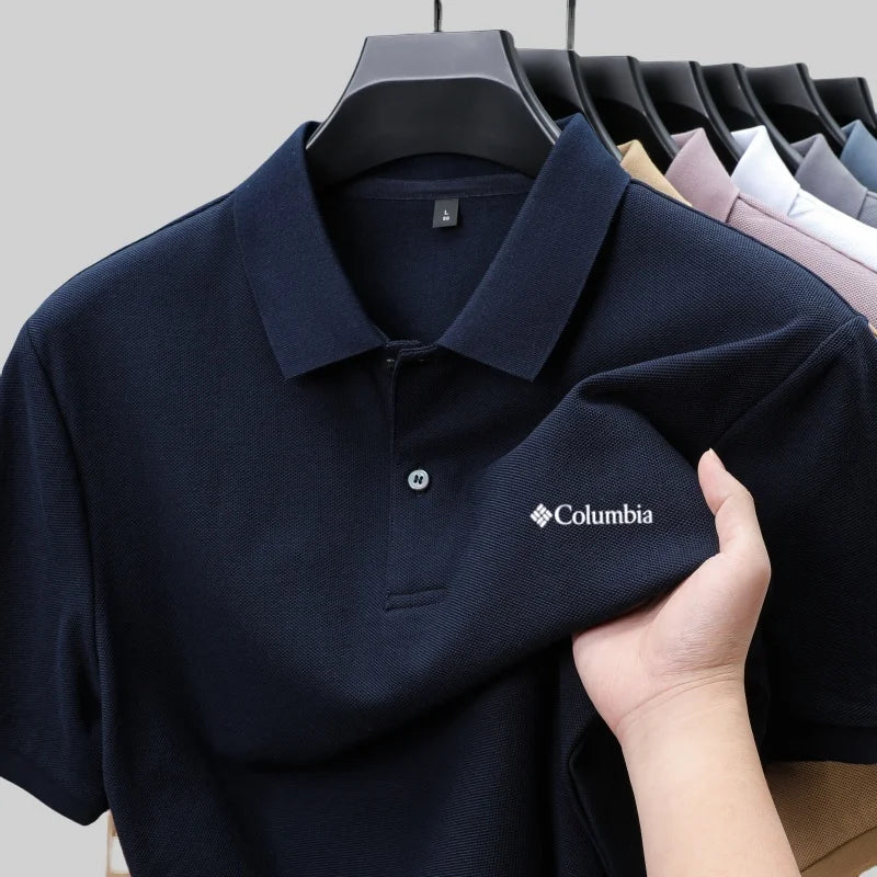 Polo Columbia Sportswear 100% Coton Pur Respirant - Homme
