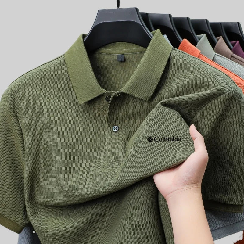 Polo Columbia Sportswear 100% Coton Pur Respirant - Homme
