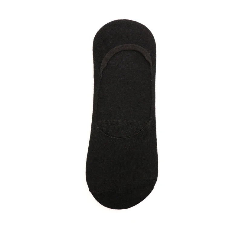 Chaussettes Bateau Invisibles en Coton Respirant avec Silicone - Homme