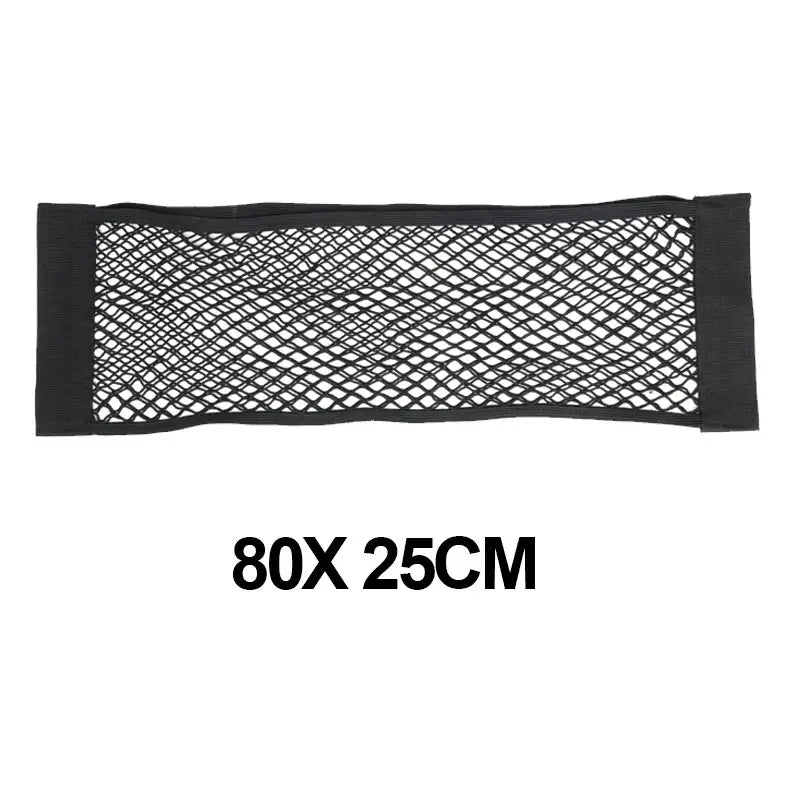 Lot de 2 Filets Velcro de Rangement pour Coffre de Voiture
