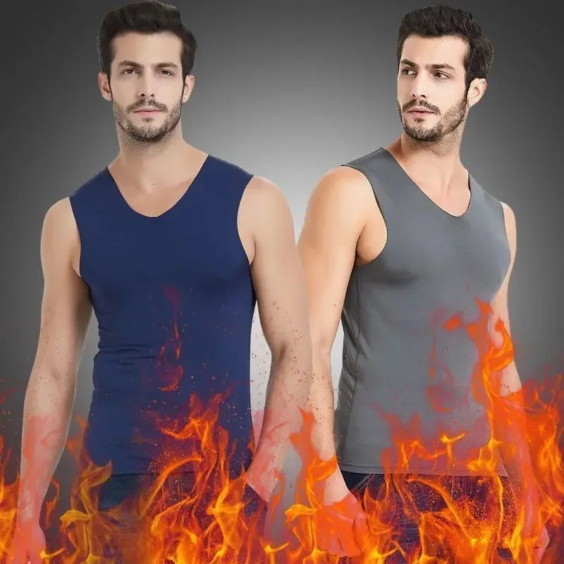 Lot de 3 débardeurs invisible sans couture - Tissu Thermique