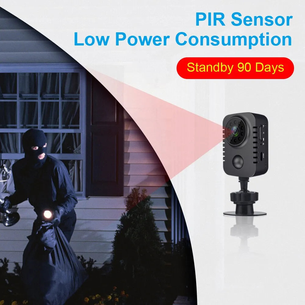 Caméra espion Full HD détection de mouvement