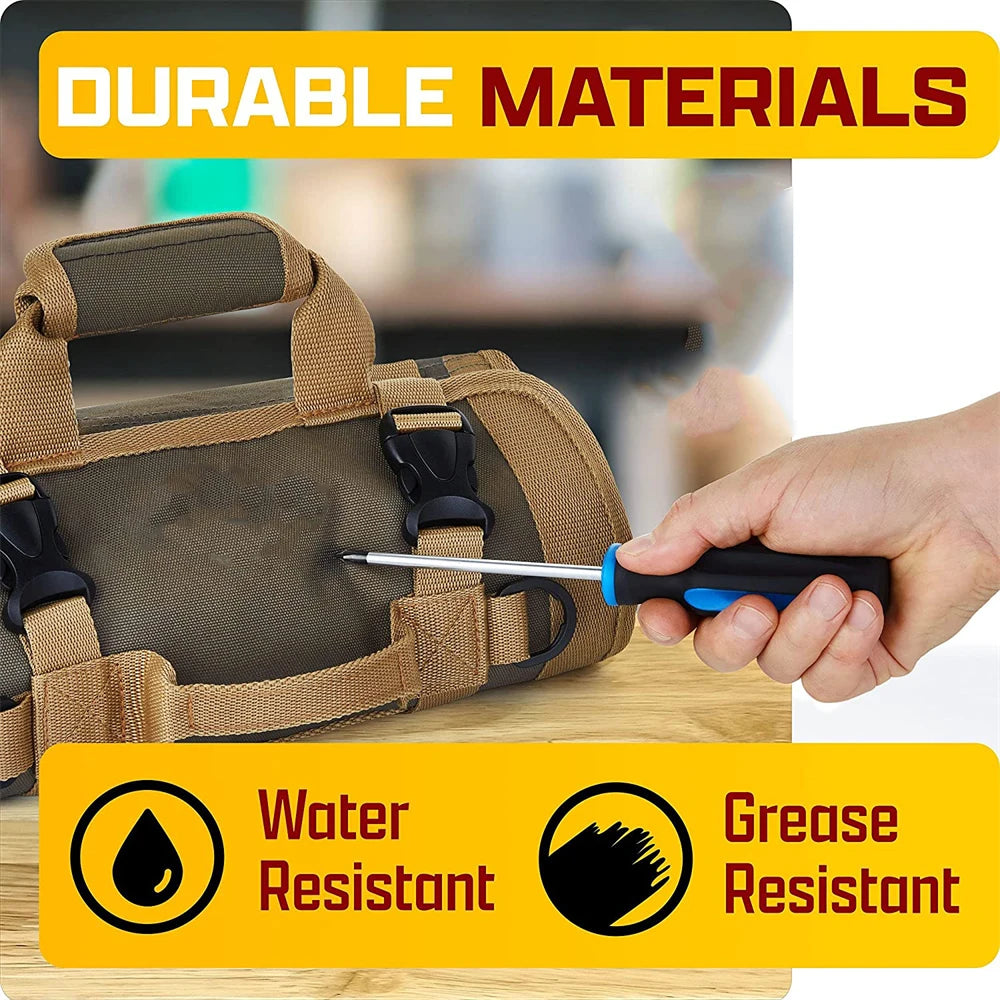 Sac à outils ROBUSTE 6 trousses enroulable