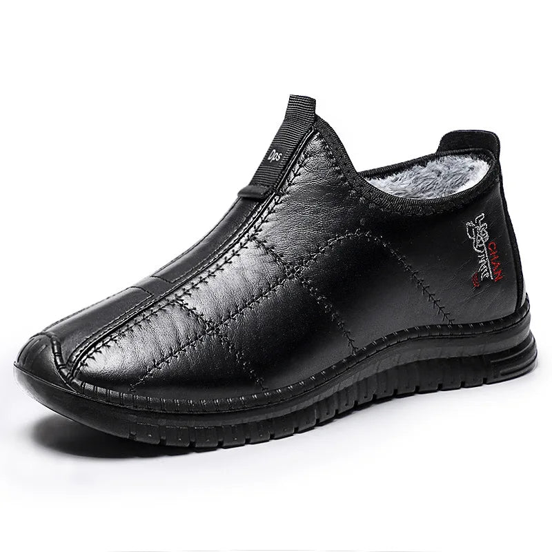 Chaussures Slip-on Sans Lacets à Doublure Chaude & Imperméables - Homme