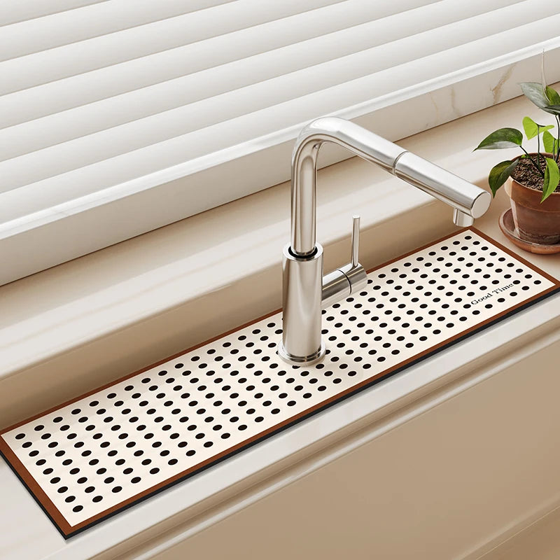 Tapis Égouttoir Cuisine - Séchage Rapide & Propre