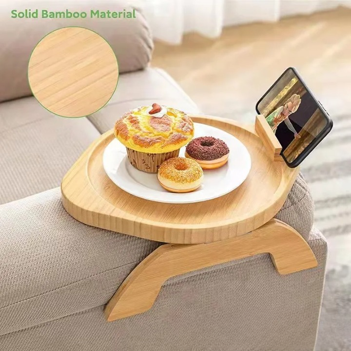Plateau canapé en bambou