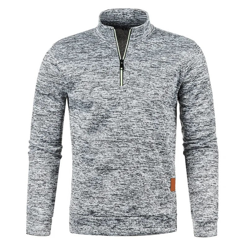 Pulls à col roulé à Zip pour hommes