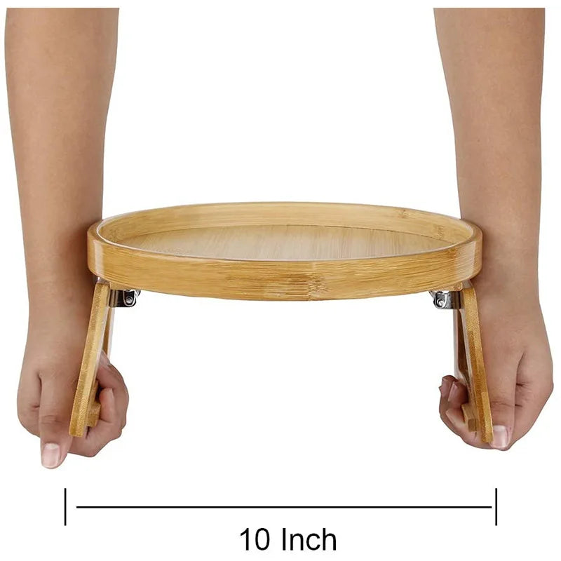 Plateau canapé en bambou