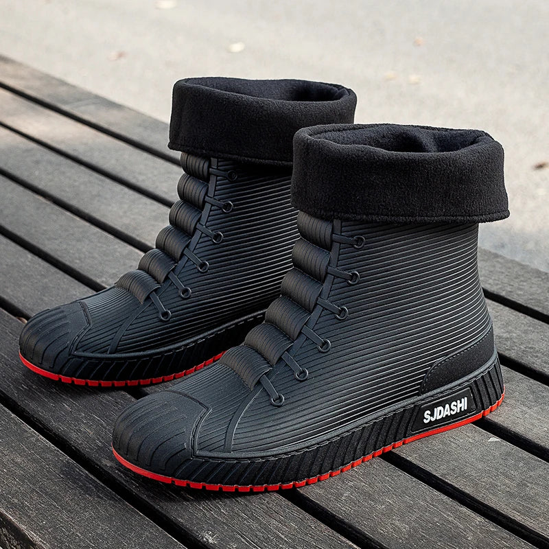 Bottes de Pluie Légères & Souples Mixtes - Option Polaire