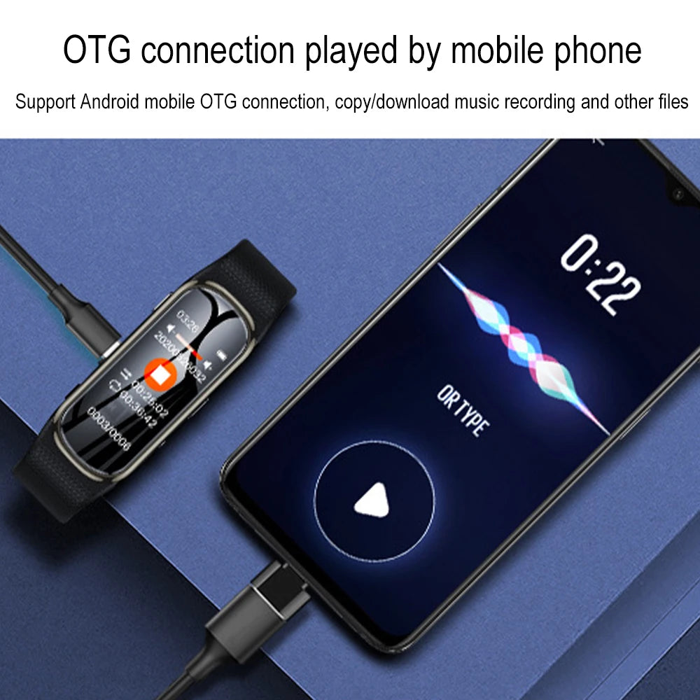 Montre numérique avec dictaphone HD intégré
