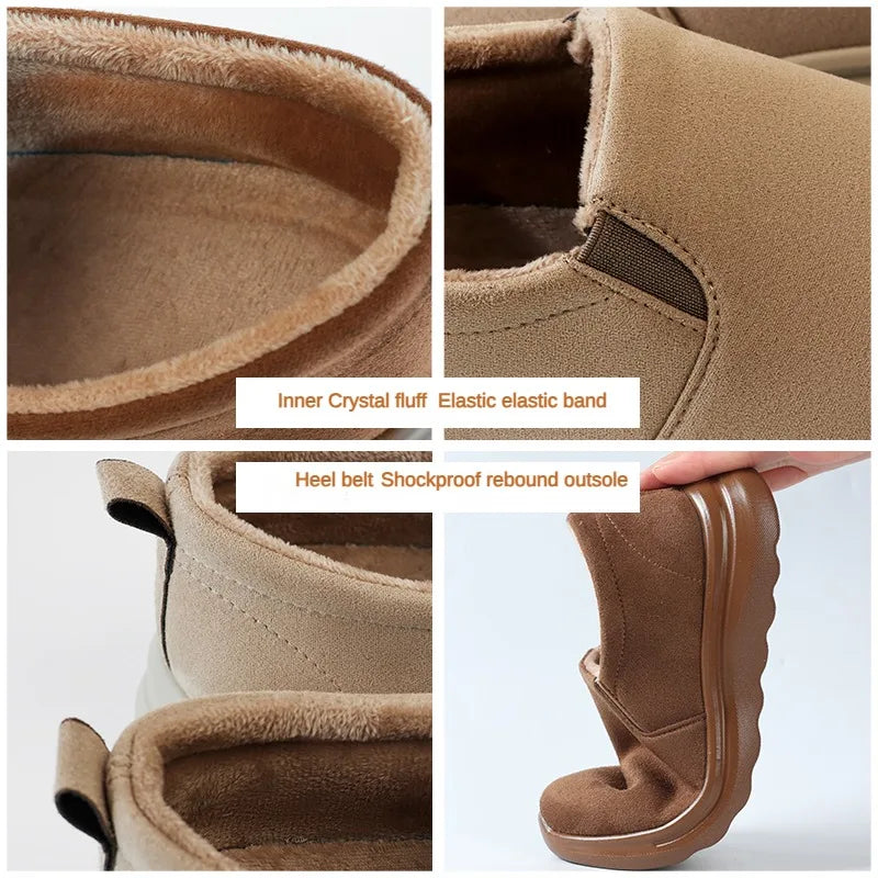 Chaussures d'hiver confortables et souples - Facile à enfiler