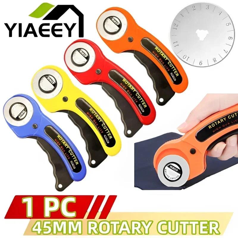 Cutter Circulaire pour travaux manuels & DIY - 10 Lames OFFERTES
