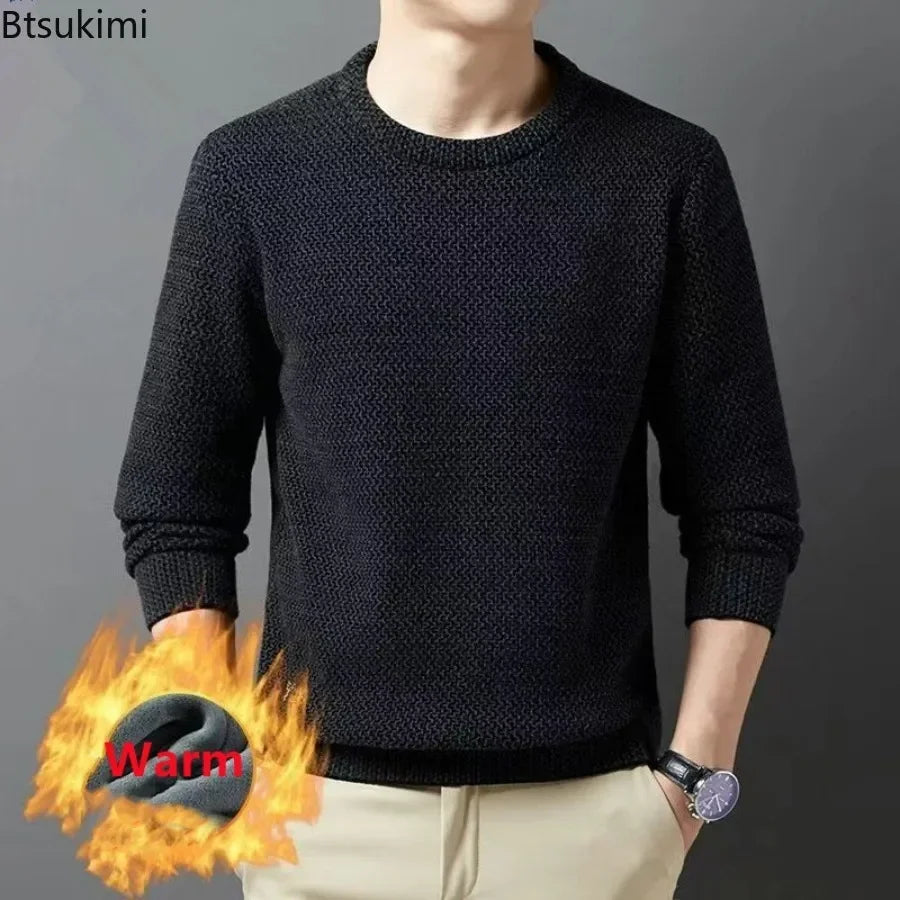 Pull Rétro Classique Tricoté pour Homme