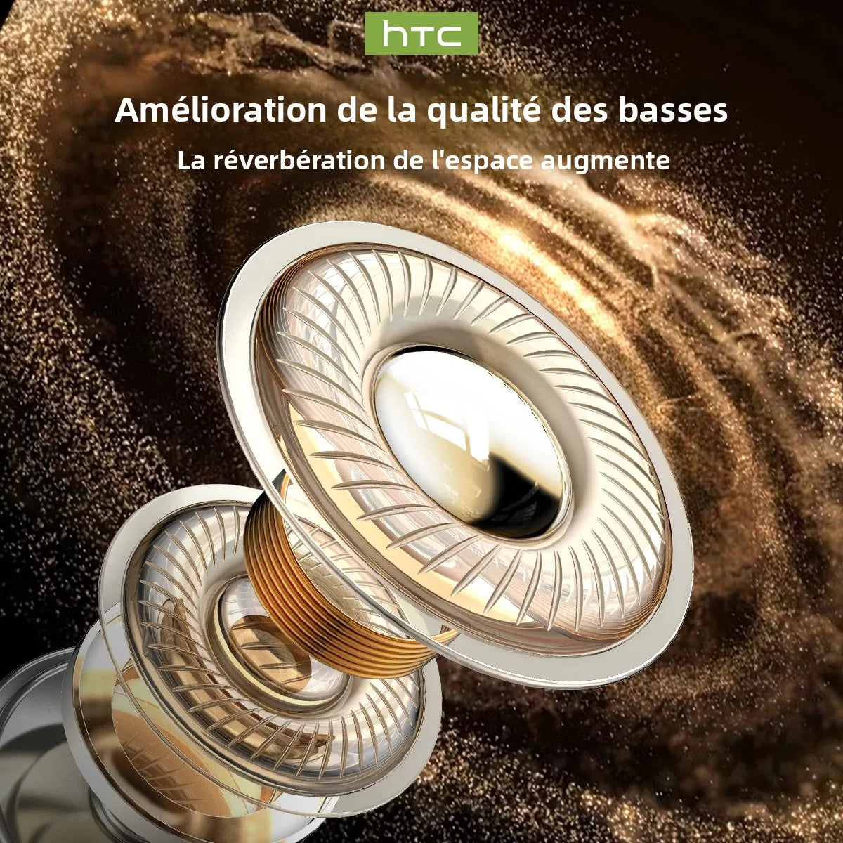 Écouteurs AI avec Écran Tactile & Traduction 135 Langues