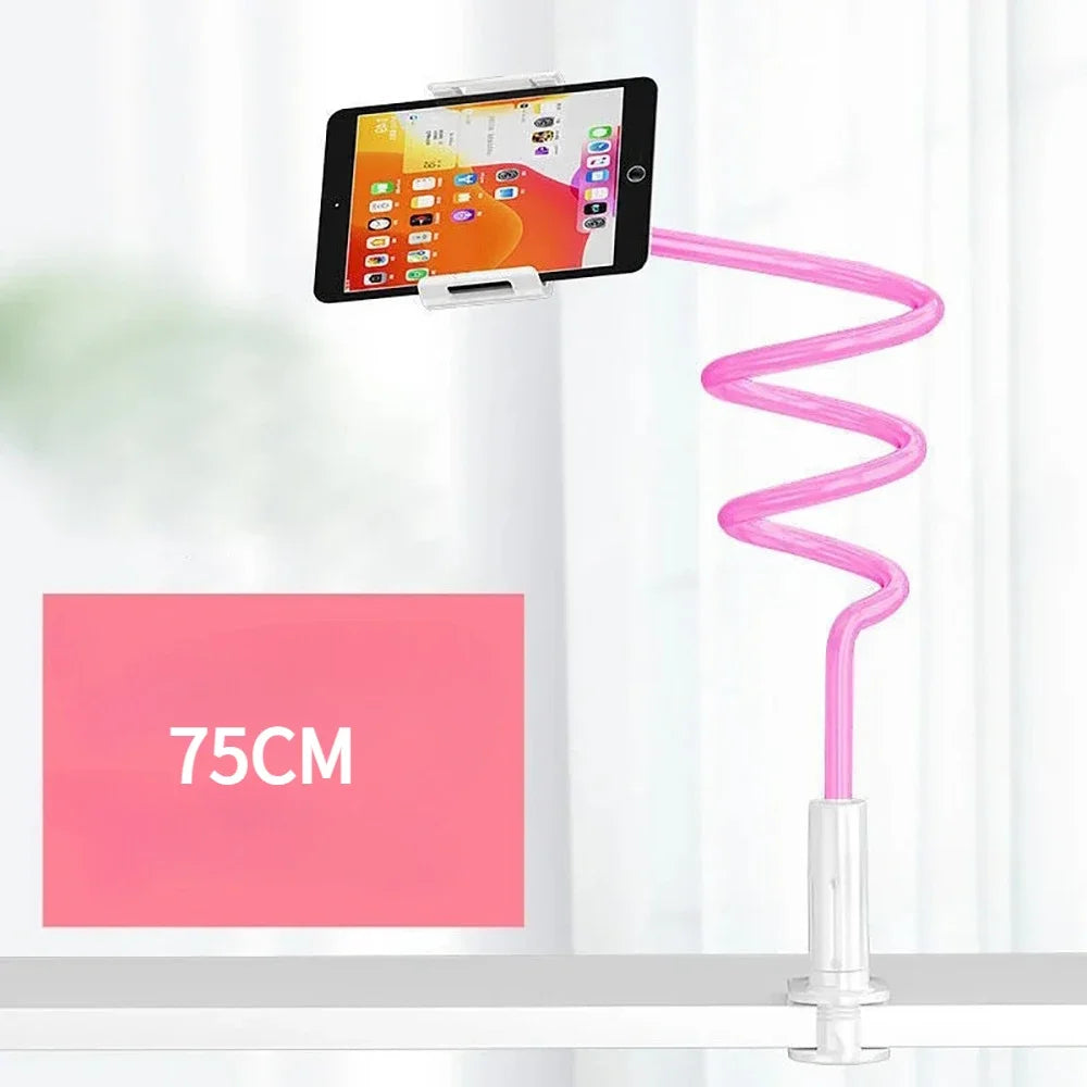 Support Téléphone Bras Flexible 75cm à Pince — Rotation 360°