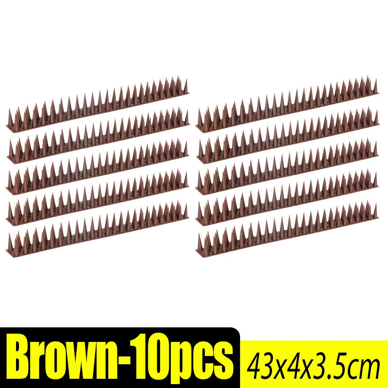 Lot de 5 Pointes Anti-Oiseaux – Dispositif Dissuasif pour Pigeons et Chats, Balcon, Toit, Fenêtre et Clôture