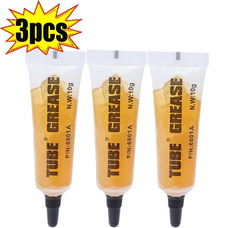 3x Tubes de Graisse pour mécanique - Voiture, Moto, Vélo...