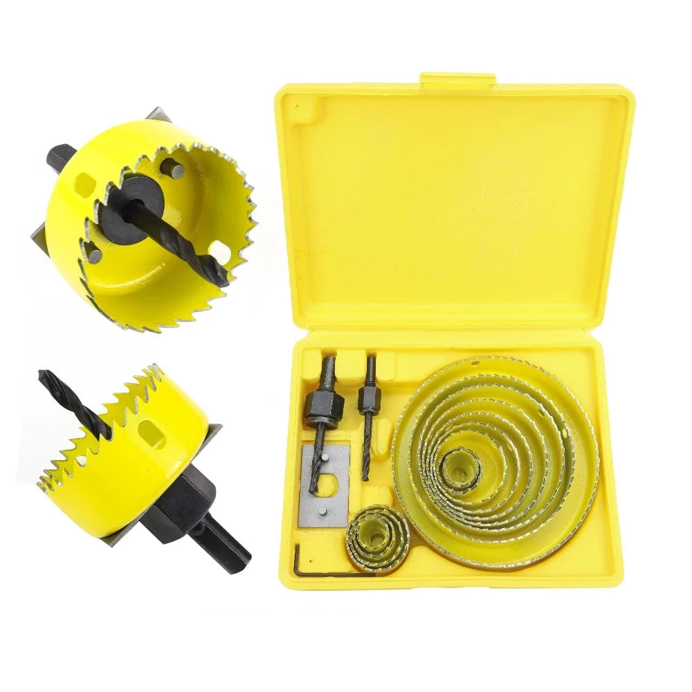 Ensemble de scie cloche pour ingénieurs bricoleurs - 11 PCS