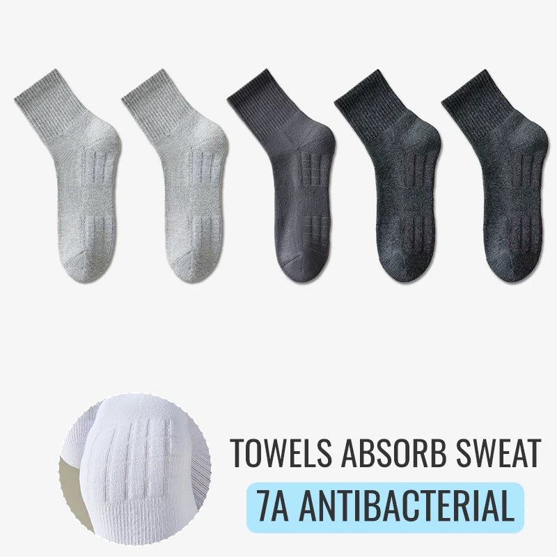 5 paires de Chaussettes Longues Homme – Amorti & Maintien