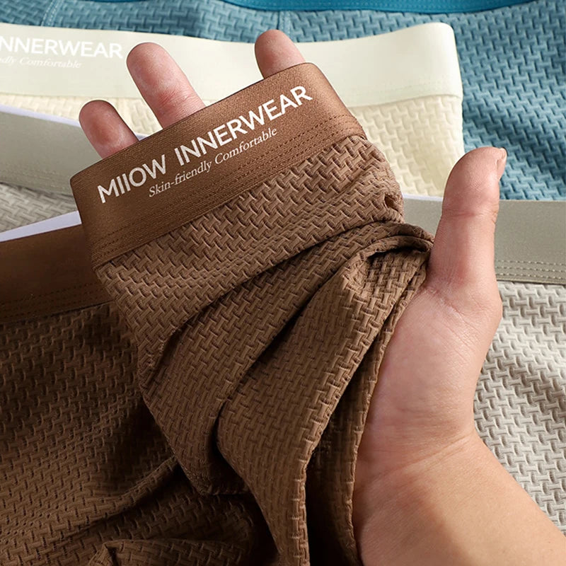 Lot de 3 Boxers en Jacquard Antibactériens
