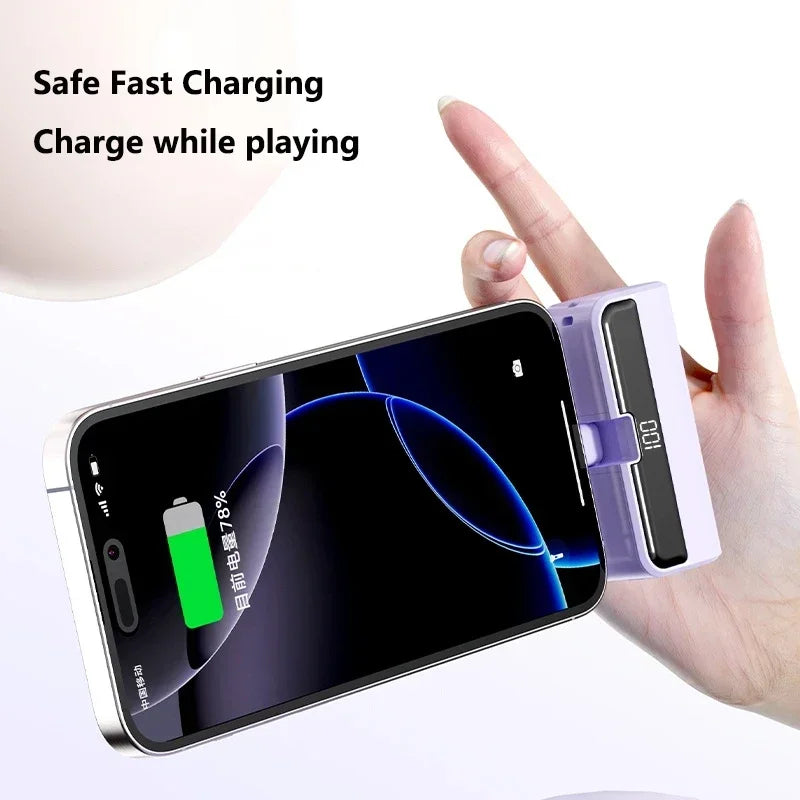 Mini Power Bank 50000mAh à Affichage Digital