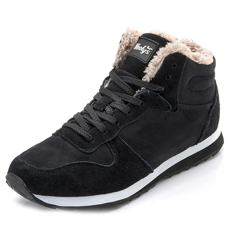 Chaussures Hiver Mixte – Doublées Chaudes & Antidérapantes