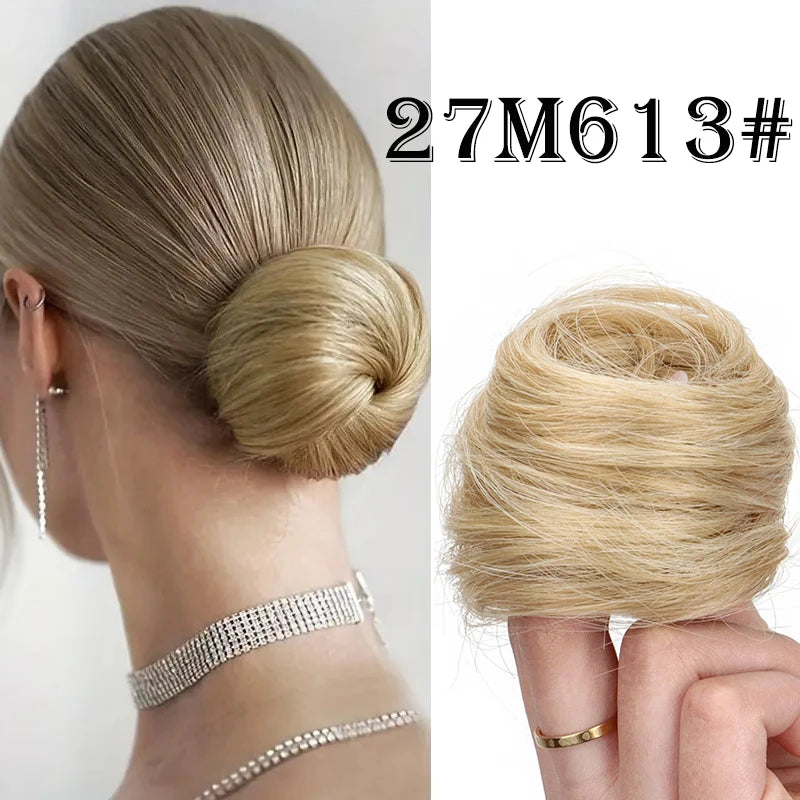 Chouchou Effet Faux Chignon Élégant