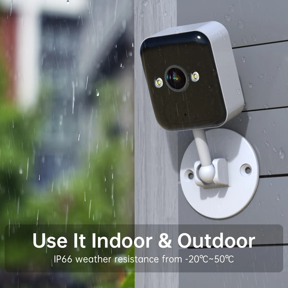 Caméra de Surveillance d'Extérieure CCTV Multifonctionnelle