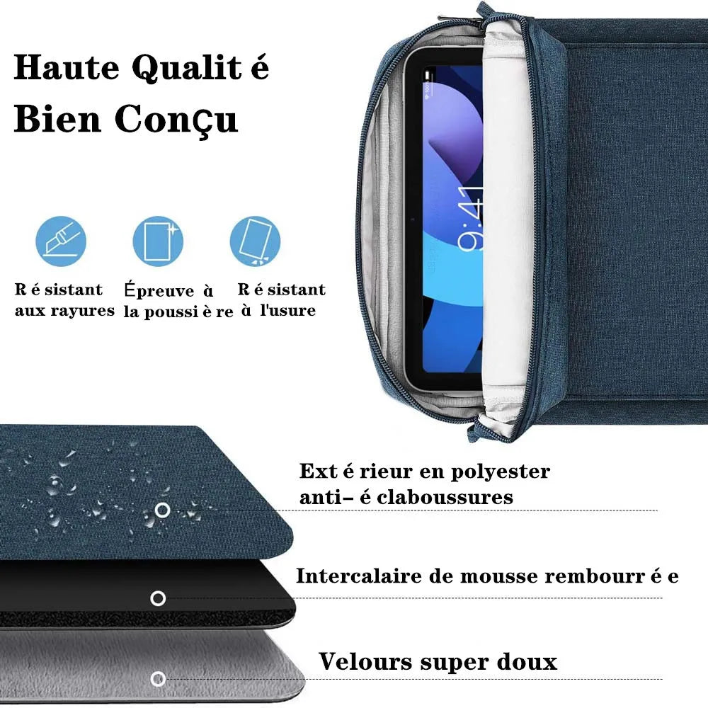Sacoche PRO pour IPad et rangement multimédia