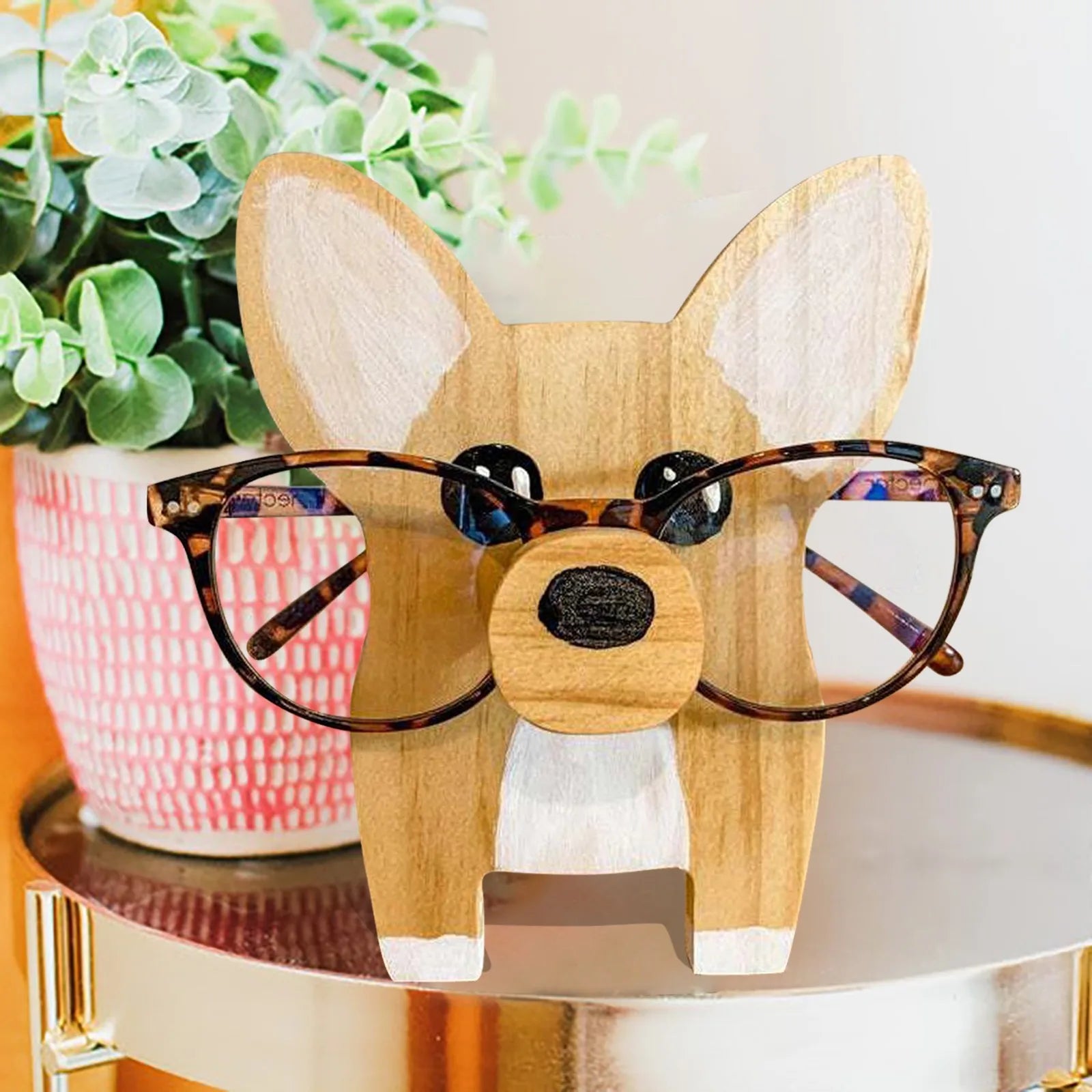 Porte-lunettes pour lunettes - Chien Corgi