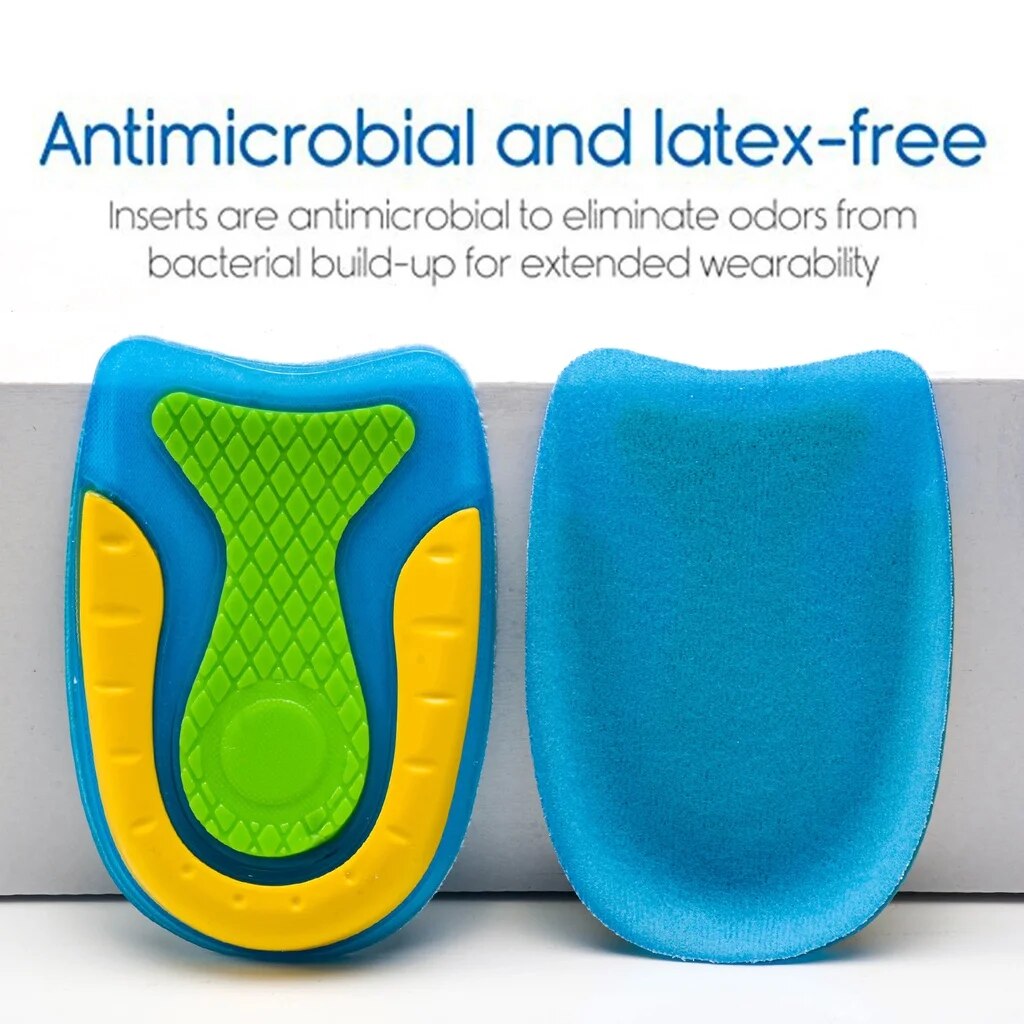 Coussinets orthopédiques anti-douleur talon en silicone souple