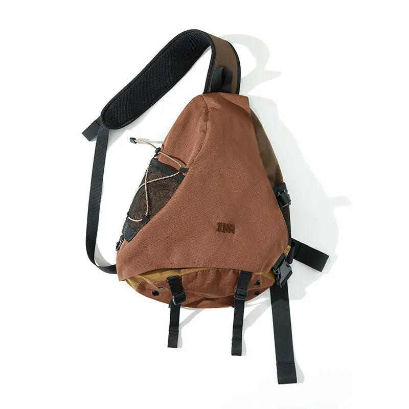 Sac à Dos Bandoulière Unisexe – Nylon Résistant pour Voyage et Usage Quotidien