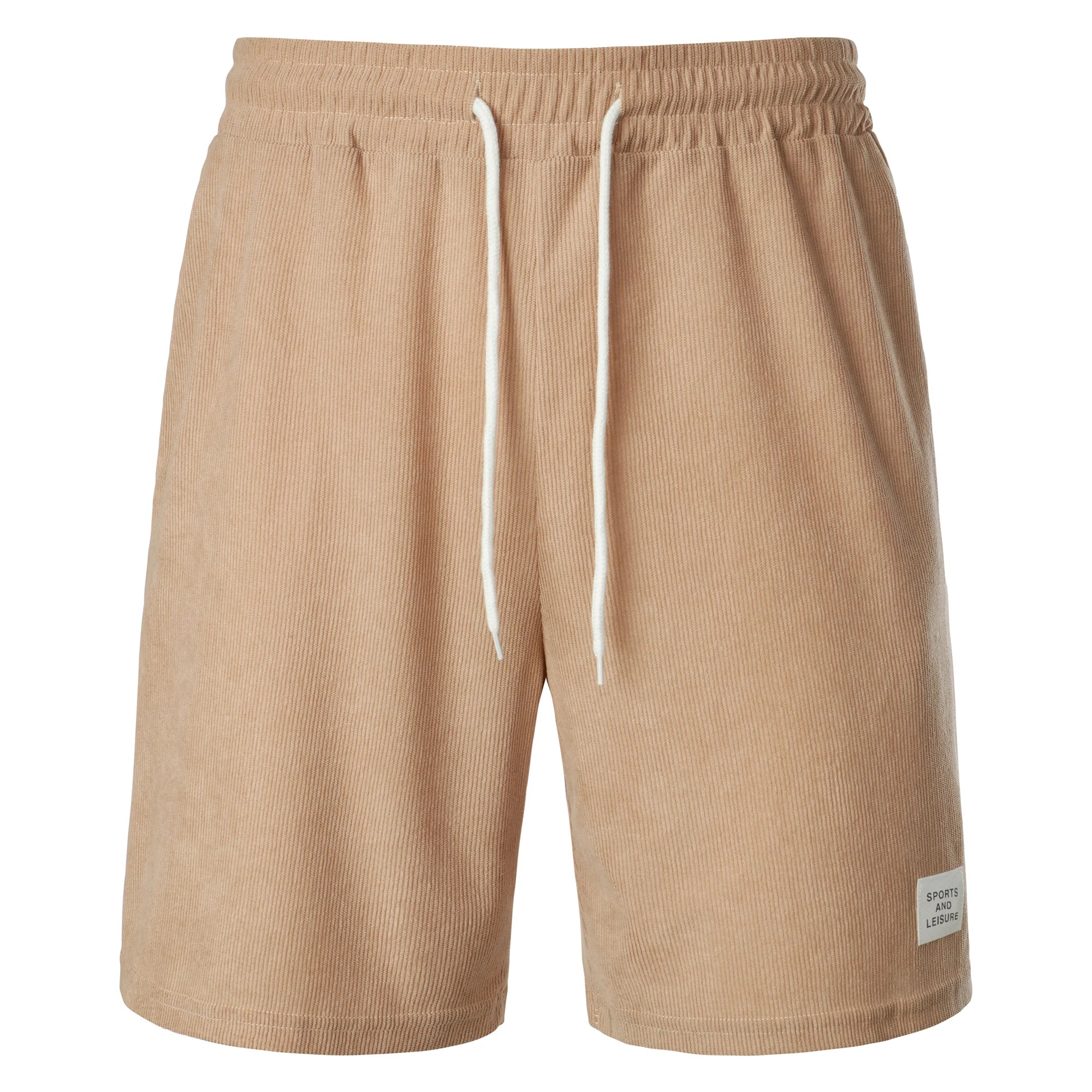 Short d'été léger velours côtelé pour homme