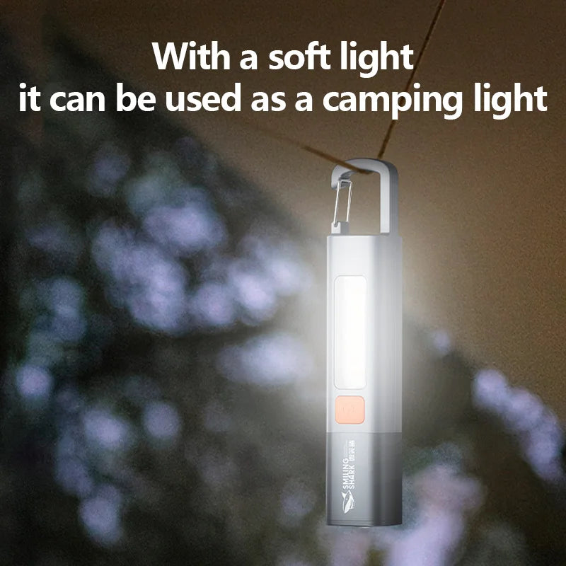 Lampe torche POWER+ - 3 Modes, Zoom, Mousqueton et étanche