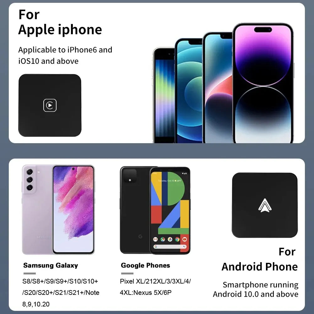 Système Apple Carplay et Android Auto