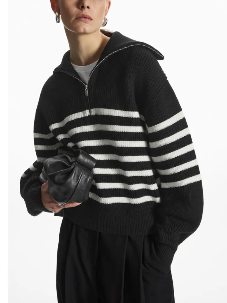 Pull Camionneur Épais & Décontracté - Femme