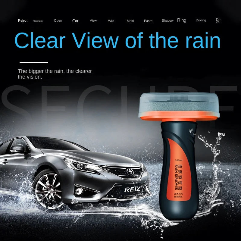 Revêtement hydrophobe et déperlant anti-pluie pour voiture