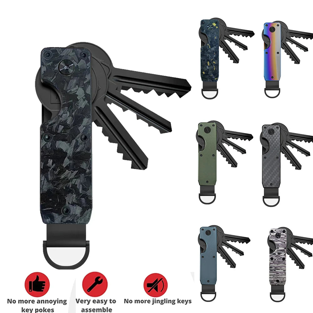 KeyCompact - Porte-clés en métal innovant