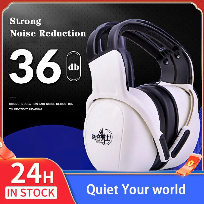 Casque antibruit confortable et réglable - jusqu'à 36Db