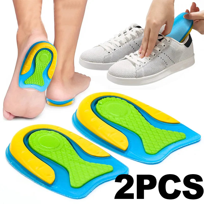 Coussinets orthopédiques anti-douleur talon en silicone souple