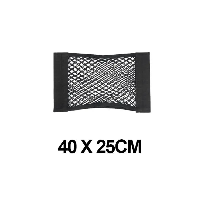Lot de 2 Filets Velcro de Rangement pour Coffre de Voiture
