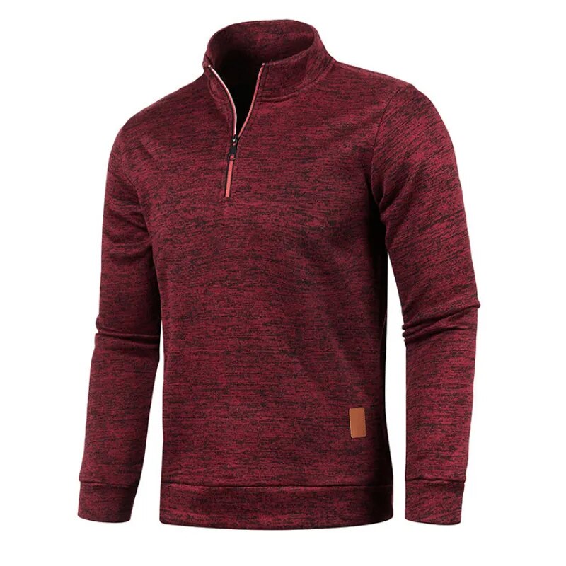 Pulls à col roulé à Zip pour hommes