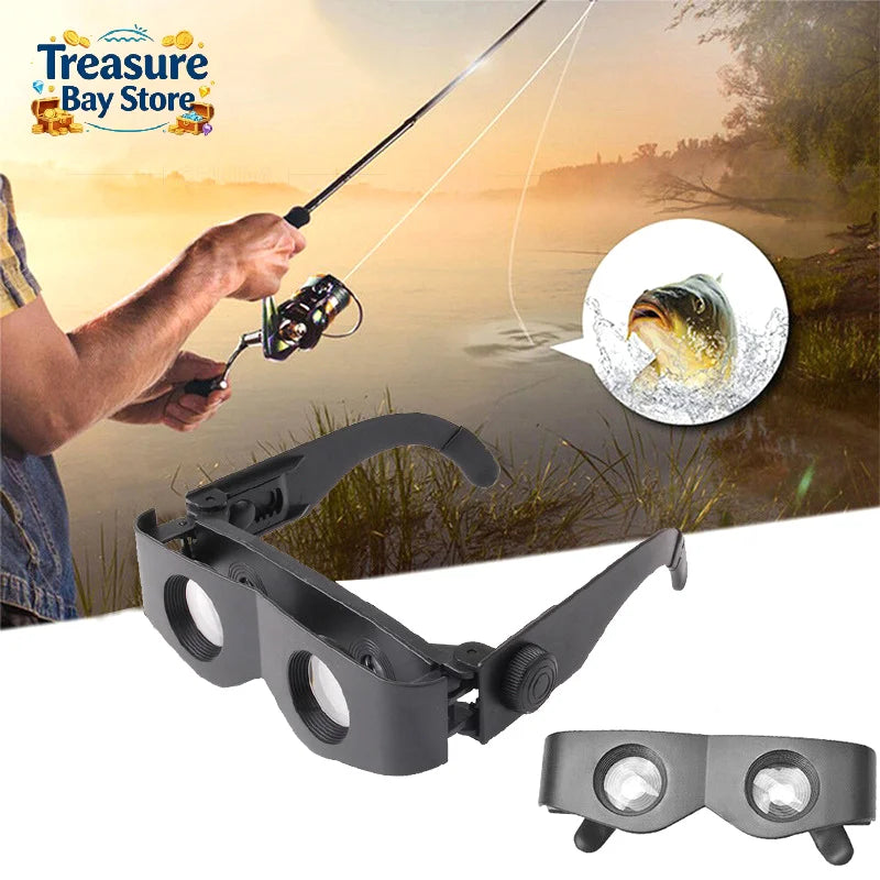 Lunettes Jumelles Télescopiques à Mise au Point Réglable – Grossissement Mains Libres pour Pêche