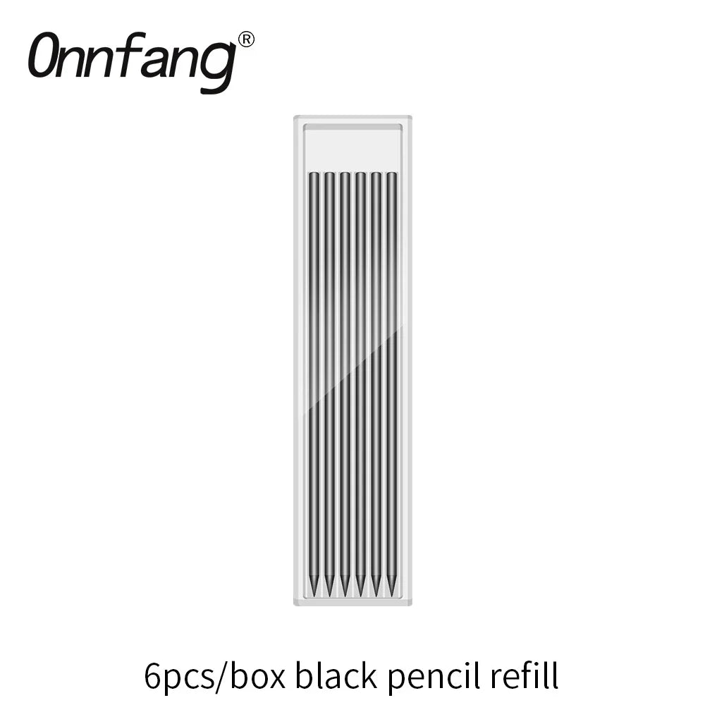 Crayon de Charpentier 2.8mm avec Taille-Crayon Intégré + Recharges Mines OFFERTES