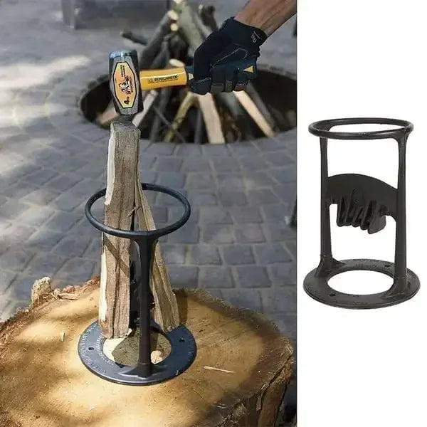 Séparateur fendeur de bûche de bois en fonte