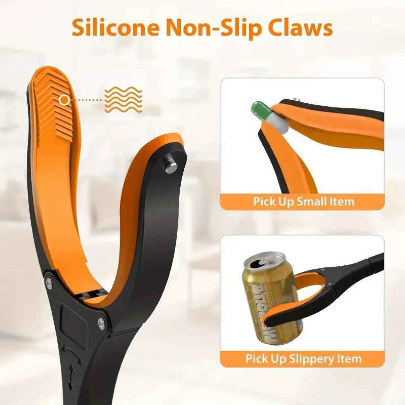 Pinza Recogedora de Objetos de 82 cm para Mayores – Giratoria 360°