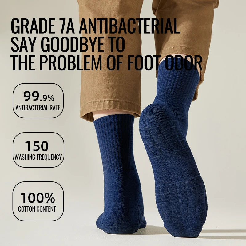 5 paires de Chaussettes Longues Homme – Amorti & Maintien